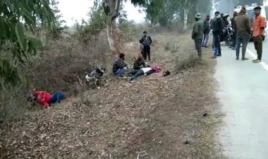 बुढार के दो छात्रों की सड़क हादसे में दर्दनाक मौत