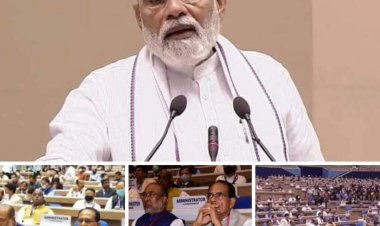 प्रधानमंत्री ने राज्यों के मुख्यमंत्रियों और उच्च न्यायालयों के मुख्य न्यायाधीशों के संयुक्त सम्मेलन का किया उद्घाटन