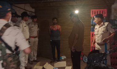अवैध शराब के ठिकानों पर की गई छपेमार कार्यवाही