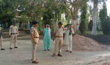 नौगजा उर्स परिसर का जायजा लेने पहुंचे पुलिस अधीक्षक