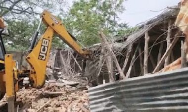 बांधवगढ़ में चला मामा का बुलडोजर,अतिक्रमणकारियों के चंगुल से मुक्त कराई गई सरकारी जमीन