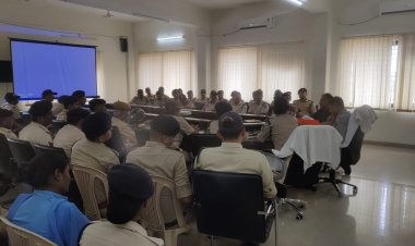 पुलिस बल एवं एसपीओ को दिया गया चुनाव संबंधी प्रशिक्षण