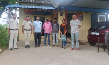 पुलिस ने पेश किया  मानवता का मिसाल
