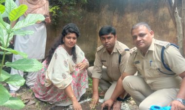 आबकारी नियंत्रण कक्ष परिसर में किया गया पौधरोपण