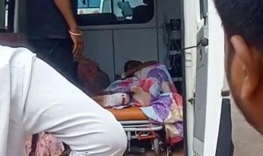 सड़क हादसे युवक को आई गहरी चोट