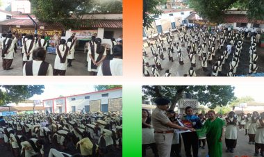 स्वयं सिद्धा- पुलिस द्वारा बालिकाओं को दिया गया आत्म रक्षा का प्रशिक्षण