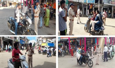 दो पहिया वाहन चालक के साथ पिलियन राइडर को भी हेलमेट जरूरी, हेलमेट पहन कर दो पहिया वाहन चालक रहते हैं सेफ