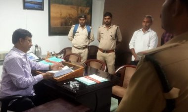 प्राणघातक हमले से नाराज़ संघ ने सौंपा ज्ञापन