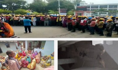 महीने भर बाद फिर हादसे में अक्का कम्पनी के मजदूर की मौत