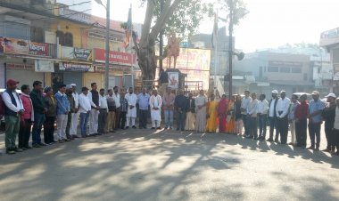 नगर मे स्थापित होगी भगवान बिरसा की प्रतिमा