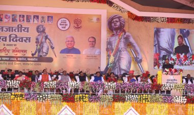 आदिवासी अंचल शहडोल में राष्ट्रपति श्रीमती द्रौपदी मुर्मु के प्रथम आगमन पर गर्मजोशी से किया गया स्वागत