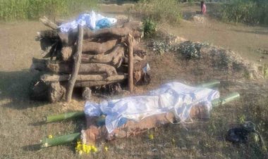 चिता से शव उठा ले गई पुलिस, मरने के बाद भी शख्स को नहीं मिल पाई अंतिम विदाई