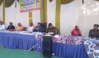 कलेक्टर एवं एसपी की उपस्थिति में ग्राम बरहाई में ग्राम सभा संपन्न, ग्राम सभाएँ बनायेंगी ग्राम विकास की कार्य-योजना