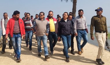 कलेक्टर डॉ केडी त्रिपाठी ने कई नल जल योजना का किया औचक निरीक्षण, ग्रामीणो के घरो तक नल से पेयजल पहुचने की जानी हकीकत