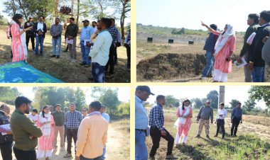 कलेक्टर ने विभिन्न सिंचाई जलाशय योजनाओं का निरीक्षण कर आवश्यक निर्देश दिए