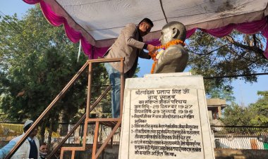 बाबू साहब को नमन करेगी कांग्रेस