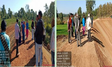 सीईओ ने ग्राम पंचायत उरदानी, टीकुराकाठई और जोगिन ग्राम का किया गया औचक निरीक्षण