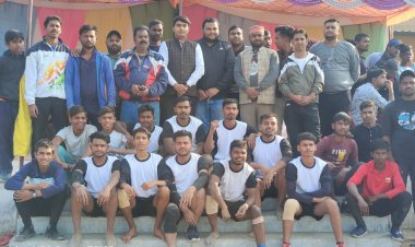 भाजयुमो द्वारा नौरोजाबाद मंडल  में विभिन्न खेलों का कराया गया आयोजन