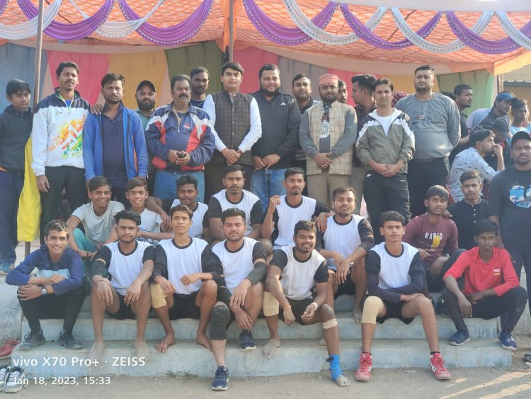 भाजयुमो द्वारा नौरोजाबाद मंडल  में विभिन्न खेलों का कराया गया आयोजन