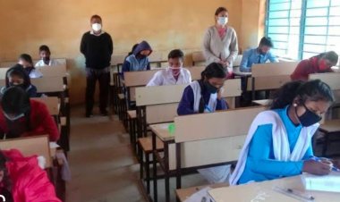 अंग्रेजी के पेपर में जिले का पहला नकल प्रकरण दर्ज
