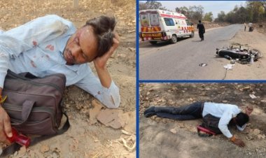 दुर्घटना पर दुर्घटना :  सड़क पर लहूलुहान युवक मिला, राहगीरों ने 108 से भेजा शहडोल