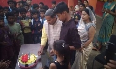 शास्वत ने अभिनव पहल की, दीन हीन बच्चों के साथ साझा की खुशी