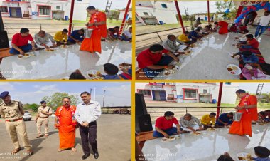 बड़े ही हर्षोल्लास के साथ मनाया गया  हनुमंत लाल  का जन्म उत्सव