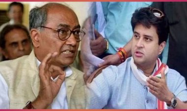 सिंधिया और दिग्विजय में छिड़ी जंग, दिग्विजय ने कहा- कांग्रेस में सिंधिया जैसा अब न हो;  सिंधिया ने किया पलटवार