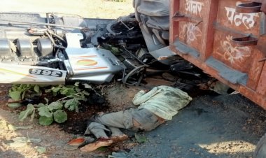 ट्रैक्टर पलटने से ट्रैक्टर मालिक की हुई मौत