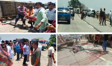 बड़ा हादसा : सीएम शिवराज के कार्यक्रम में सम्म्लित होने जा रही लोगों से भरी बस पलटी,  3 की मौके पर मृत्यु, दो दर्जन से अधिक घायल हुए
