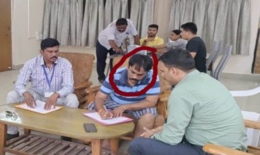 लोकायुक्त टीम की बड़ी कार्यवाही :  कृषि अधिकारी को रिश्वत लेते रंगे हाथ दबोचा