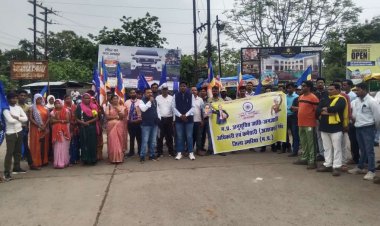 सीधी मामले में अजाक्स ने सौंपा ज्ञापन