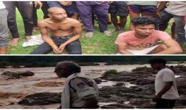बारिश में पिकनिक मनाना 6 दोस्तों को पड़ा भारी, नदी के तेज बहाव में बहे 3 युवक, रेस्क्यू जारी
