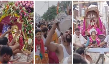 धूमधाम से निकली महाकाल की चौथी सवारी, उमा महेश, चंद्रमौलेश्वर, मनमहेश और शिवतांडव स्वरूप में बाबा ने भक्तों को दिए दर्शन