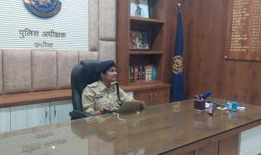 नवागत पुलिस अधीक्षक निवेदिता नायडू ने किया कार्य भार ग्रहण