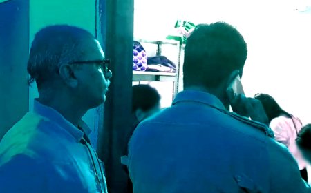 स्पा सेंटर से ब्लैकमेलिंग और अवैध गतिविधियां संचालित होने के आरोप पर एक युवती को थाने ले गई पुलिस