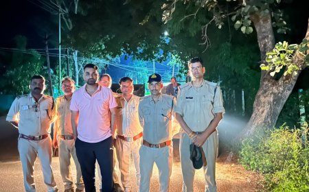 वन विभाग ने देर रात बड़ेरी से दो ट्रैक्टर पकड़े,  ठेका खत्म होते ही खनिज माफिया सक्रिय