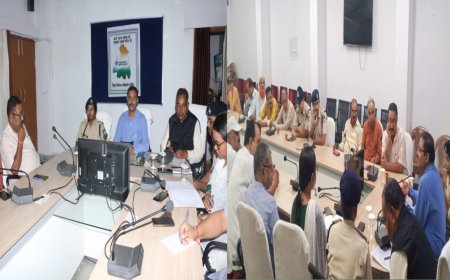 आगामी त्योहार को लेकर शांति समिति की बैठक संपन्न