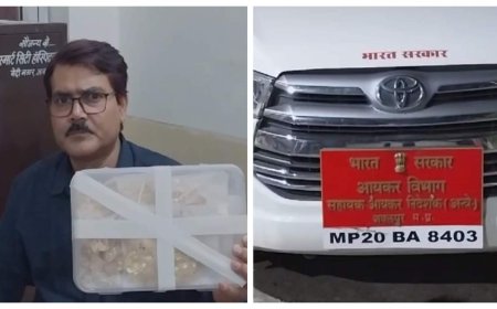 साढ़े 3 KG सोने के साथ युवक गिरफ्तार,  2 करोड़ का सोना जब्त, चुनाव में बांटने की आशंका, पूछताछ में जुटी पुलिस