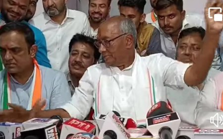 दिग्विजय सिंह का बड़ा बयान,  जल्द ही मप्र में डलेंगे ईडी के छापे