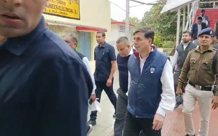 दक्षिण पूर्व मध्य रेलवे के महाप्रबंधक रूटीन दौड़े पर