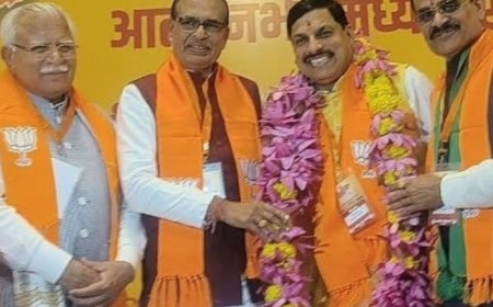 मध्यप्रदेश के 19 वे नए मुख्यमंत्री  मोहन यादव बने, शिवराज ने ही मोहन यादव के नाम का दिया प्रस्ताव