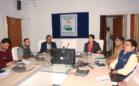 विधानसभा निर्वाचन में जिन मतदान केंद्रों में 90 प्रतिशत से अधिक मतदान हुआ है, उन ग्रामों के समग्र विकास की कार्य योजना तैयार करनें कलेक्टर ने दिए निर्देश