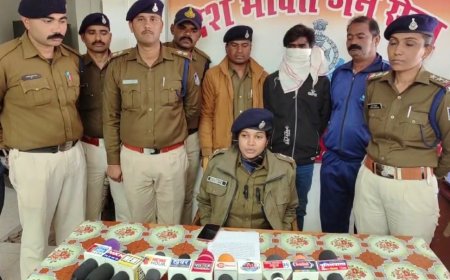 अवैध सम्बंध बनाने दोहरे हत्याकांड को दिया अंजाम, आरोपी गिरफ्तार