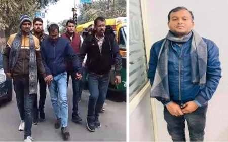 रात के बदले जॉब’ देने वाले आरोपी का पुलिस ने निकाला जुलूस, इंटरव्यू देने आई छात्राओं से की थी ‘SEX’ की डिमांड