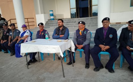 बेसिक स्काउट मास्टर एवं गाइड कैप्टन प्रशिक्षण शिविर का समापन आज