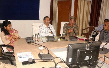 सेना भर्ती बैठक कलेक्टर की अध्यक्षता मे संपन्न,  आनलाईन भर्ती रजिस्ट्रेशन 22 मार्च तक