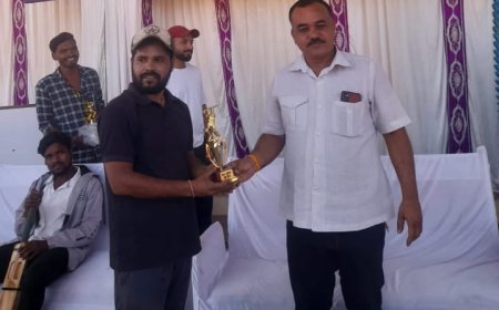 आज का मैच विनर पाली एवं किरन ताल ने जीता