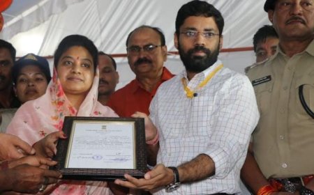 शहडोल संसदीय क्षेत्र की भाजपा प्रत्याशी श्रीमती हिमाद्री सिंह 397340 वोटो से हुईं विजयी
