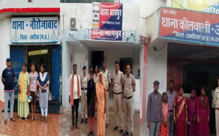 पुलिस ने विगत 24 घटे में 04 गुमशुदा नाबालिग बालिका को सकुशल खोजा